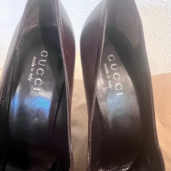 Women’s Gucci Closed Toe  Heels - Brown - 7.5 - Picture 5 of 7